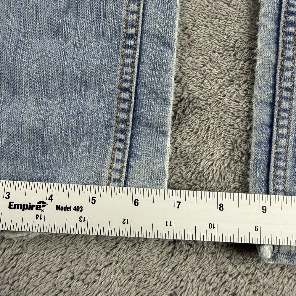 Levis 511 Slim Fit Skinny Jeans Mens 29x32 Blue Light Wash Low Rise - Picture 7 of 16